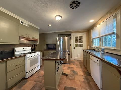 952 Wayside Street Cornelia, GA 30531 - Photo 50 of 50 a kitchen with stainless steel appliances granite countertop a sink stove and refrigerator