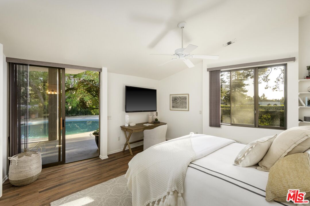 2141 10 Acre Road Santa Barbara, CA 93108 - Photo 16 of 21 a room with a bed and a large window