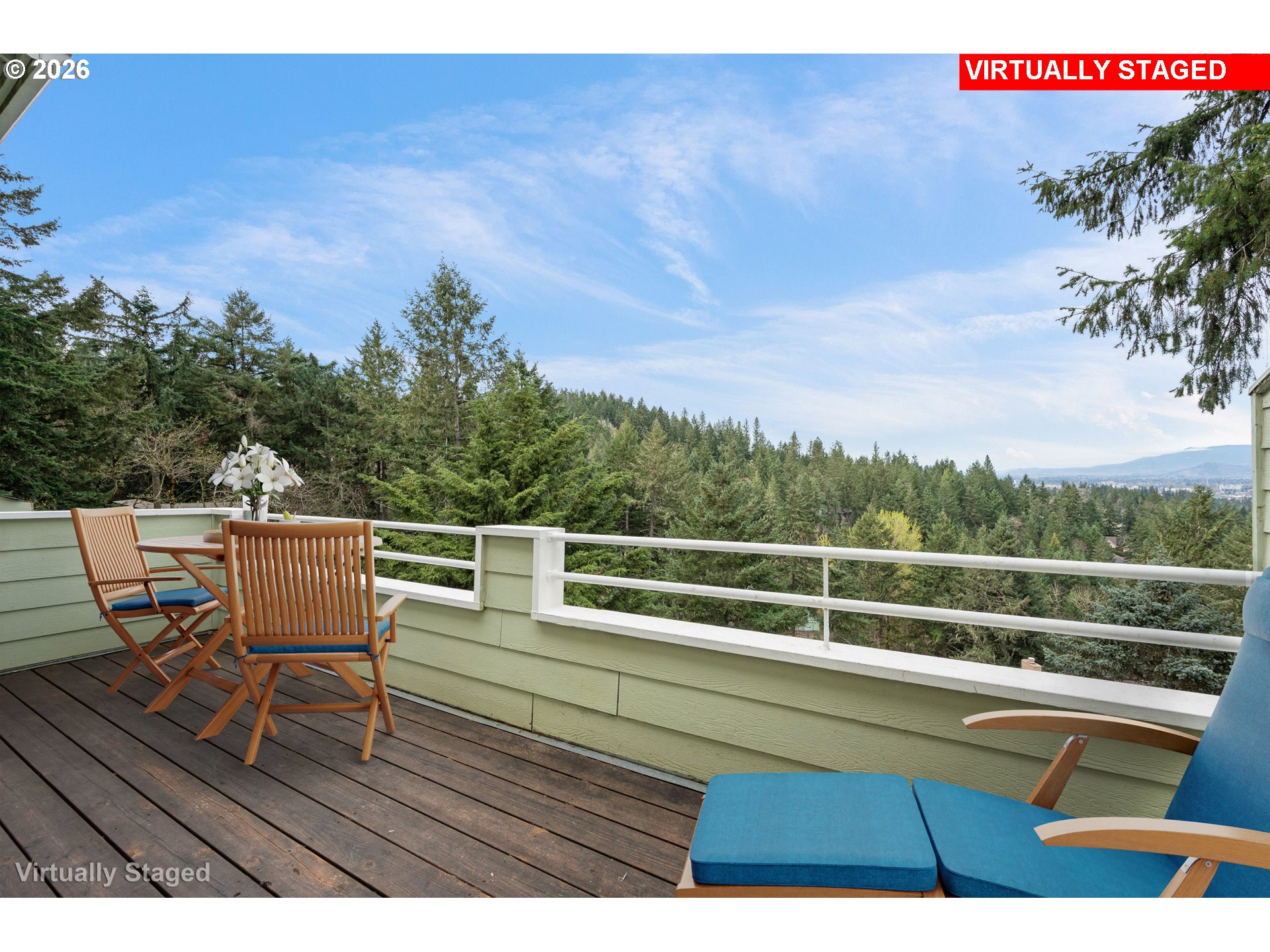 653 Brookside Drive Eugene, OR 97405 - Photo 11 of 48 a view of roof deck with seating space