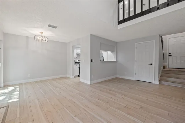 wooden floor in an empty room