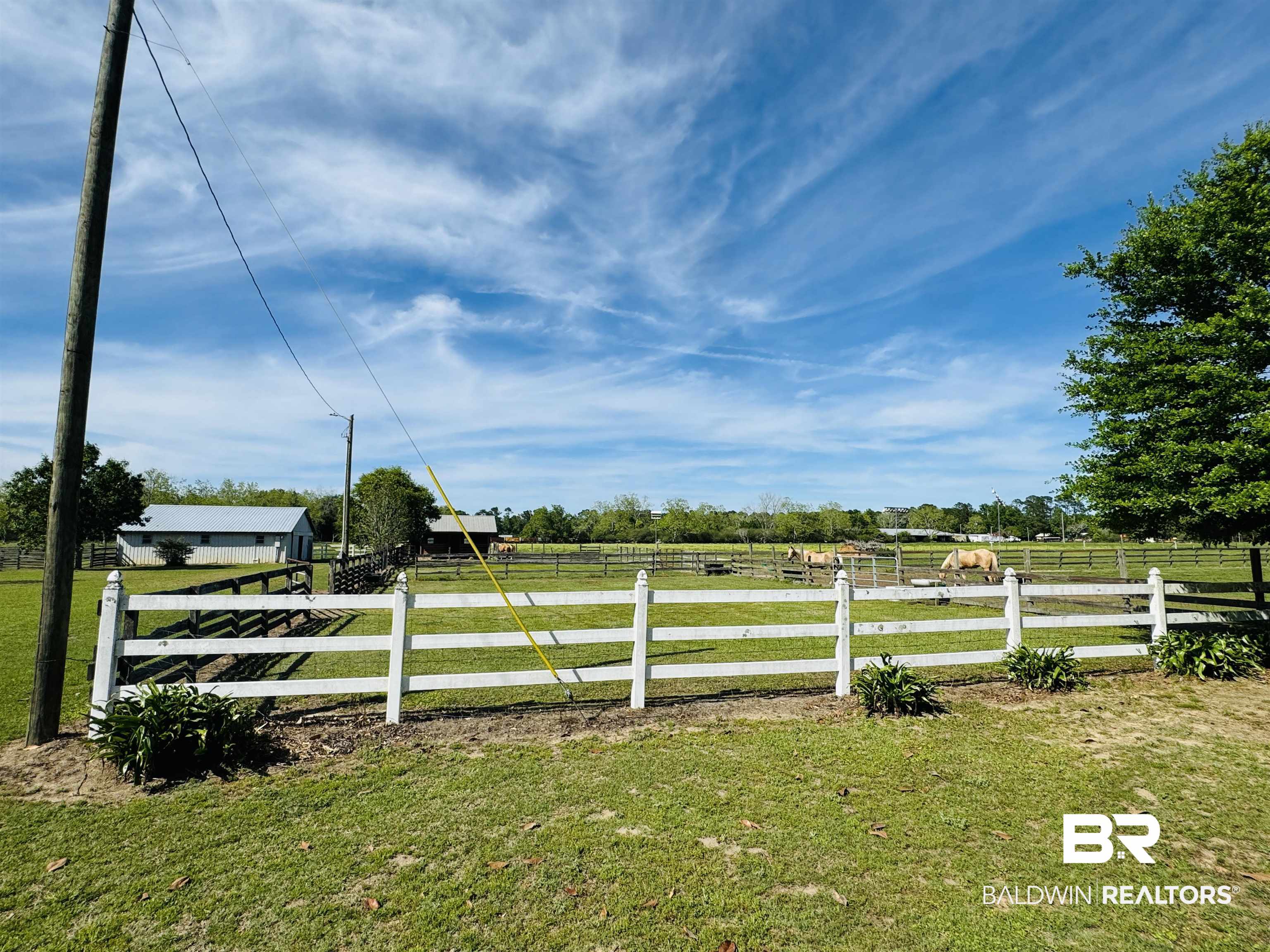 13795 White Road Silverhill, AL 36576 - Photo 59 of 99 View of yard featuring a view of rural / pastoral area