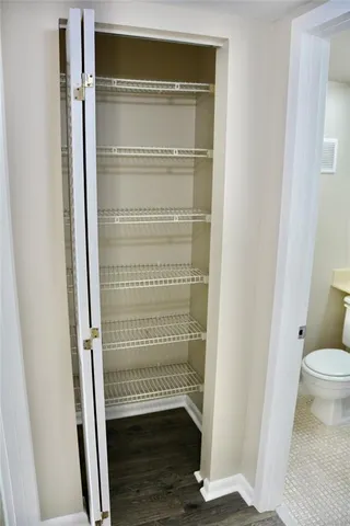 a view of a lake from a window