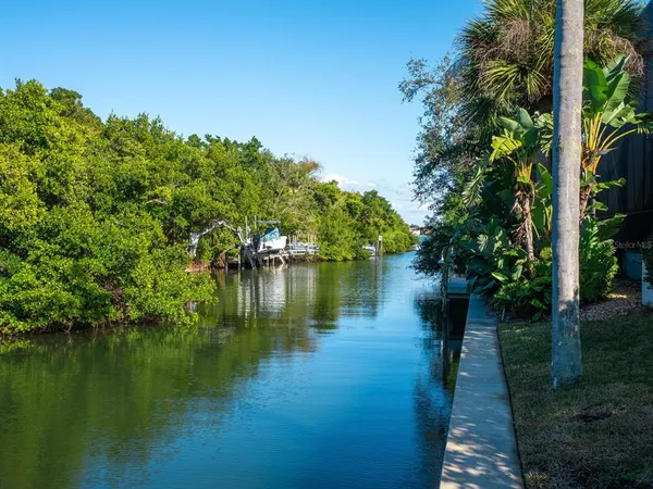 a view of a backyard with a garden