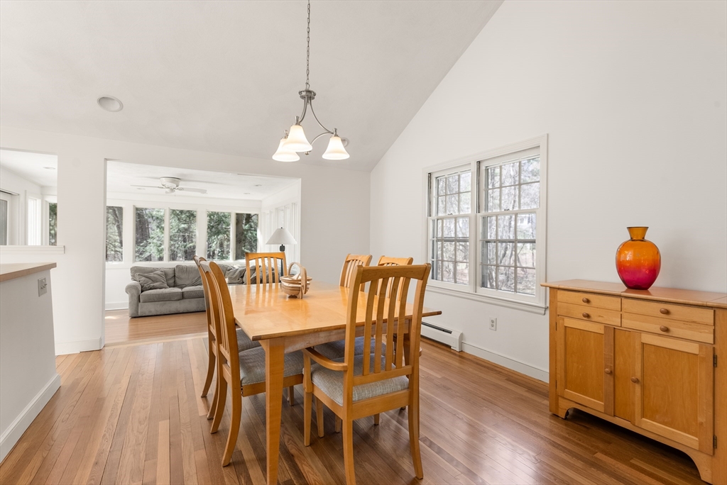39 Dakin Road Sudbury, MA 01776 - Photo 7 of 34 a view of a dining room with furniture window and wooden floor