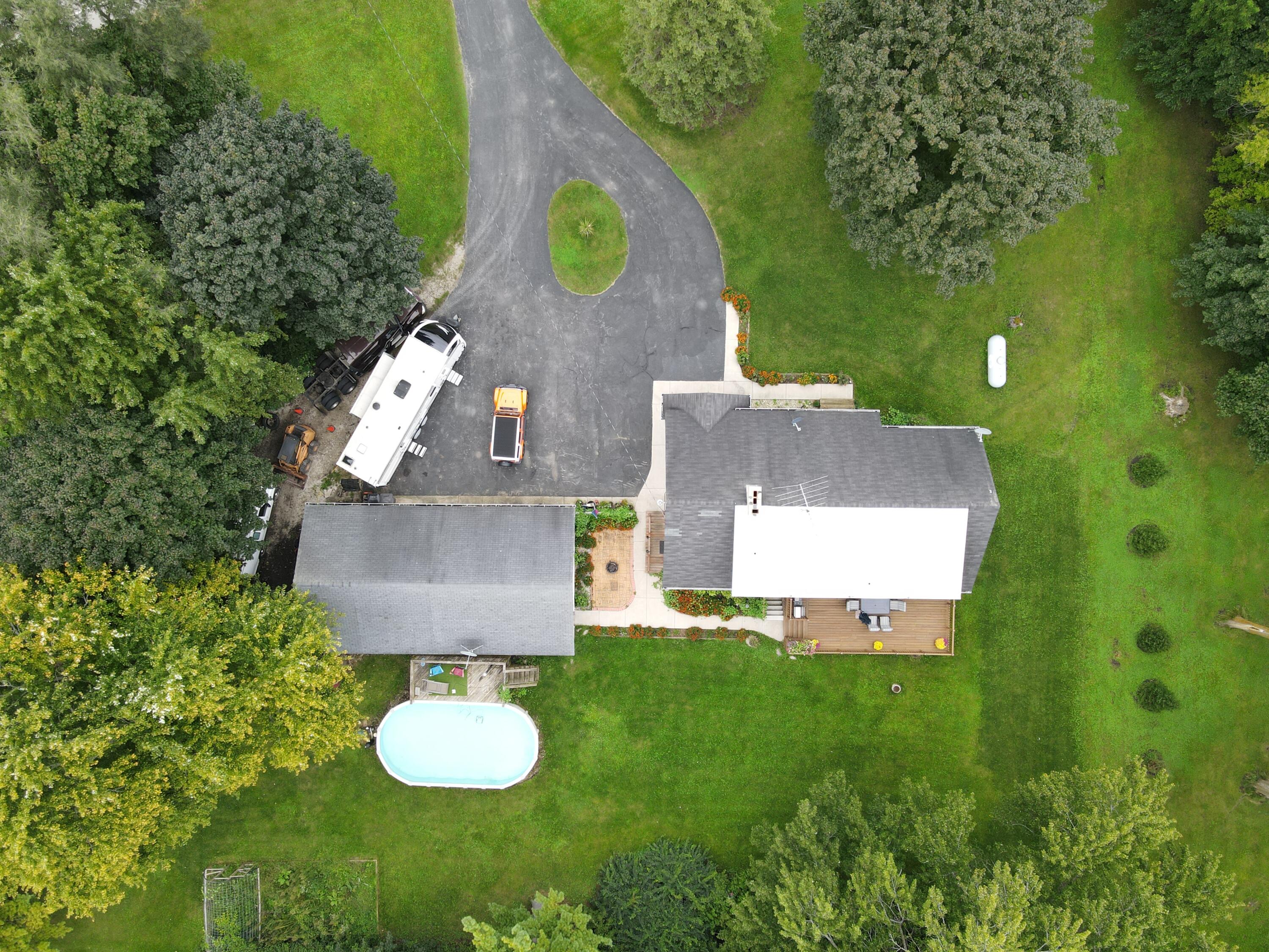 17211 Winfield Road Bristol, WI 53104 - Photo 6 of 59 overhead view