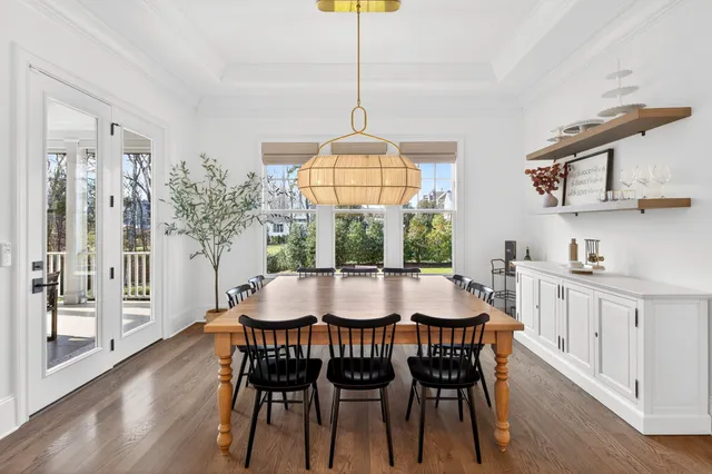 a room with a book shelf
