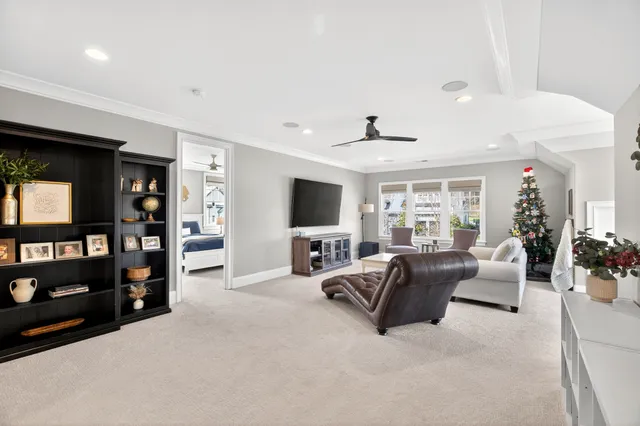 a bathroom with a granite countertop sink toilet and a mirror