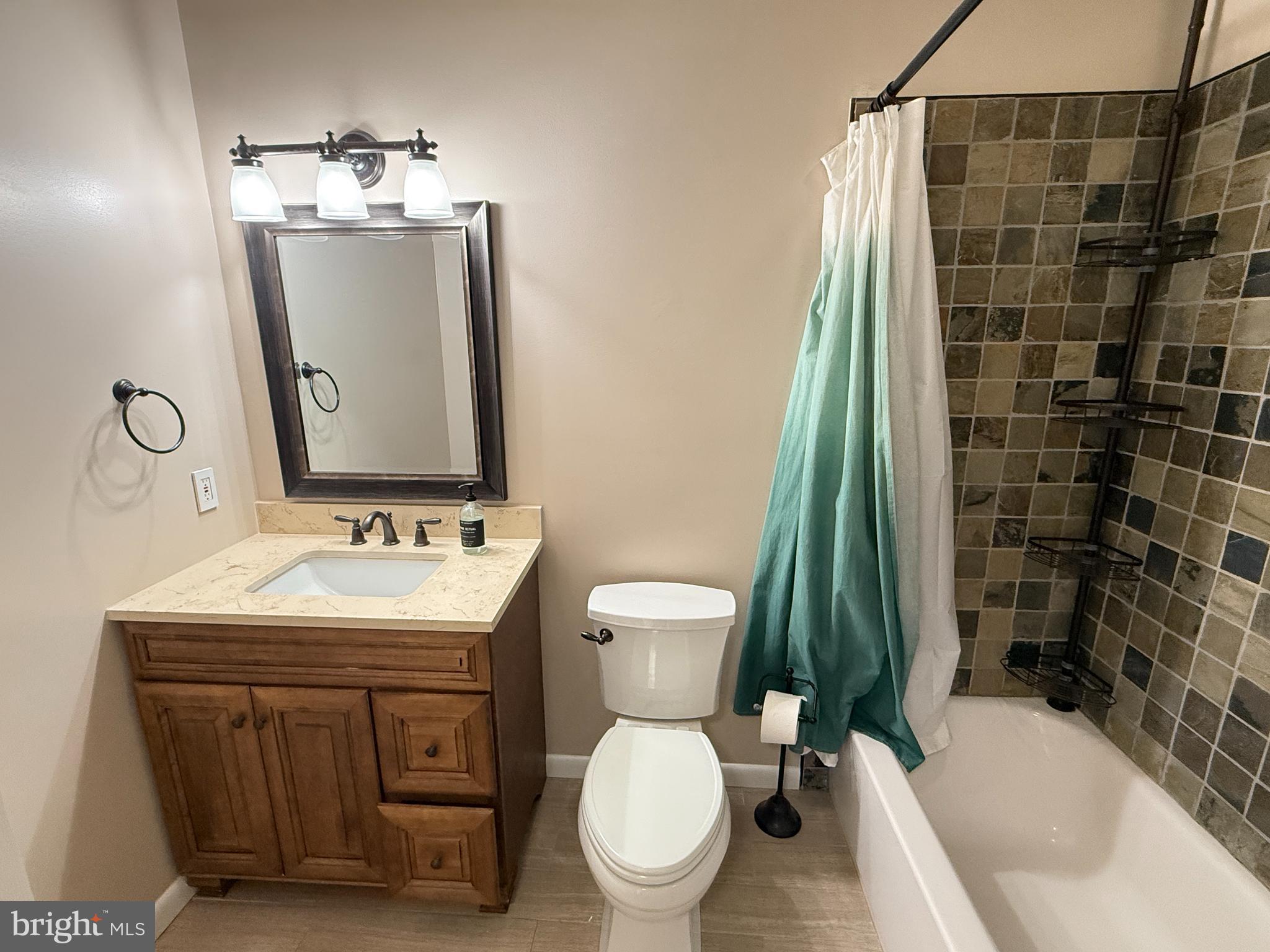 5572 Old Bust Head Road Broad Run, VA 20137 - Photo 23 of 30 a bathroom with a toilet sink and mirror