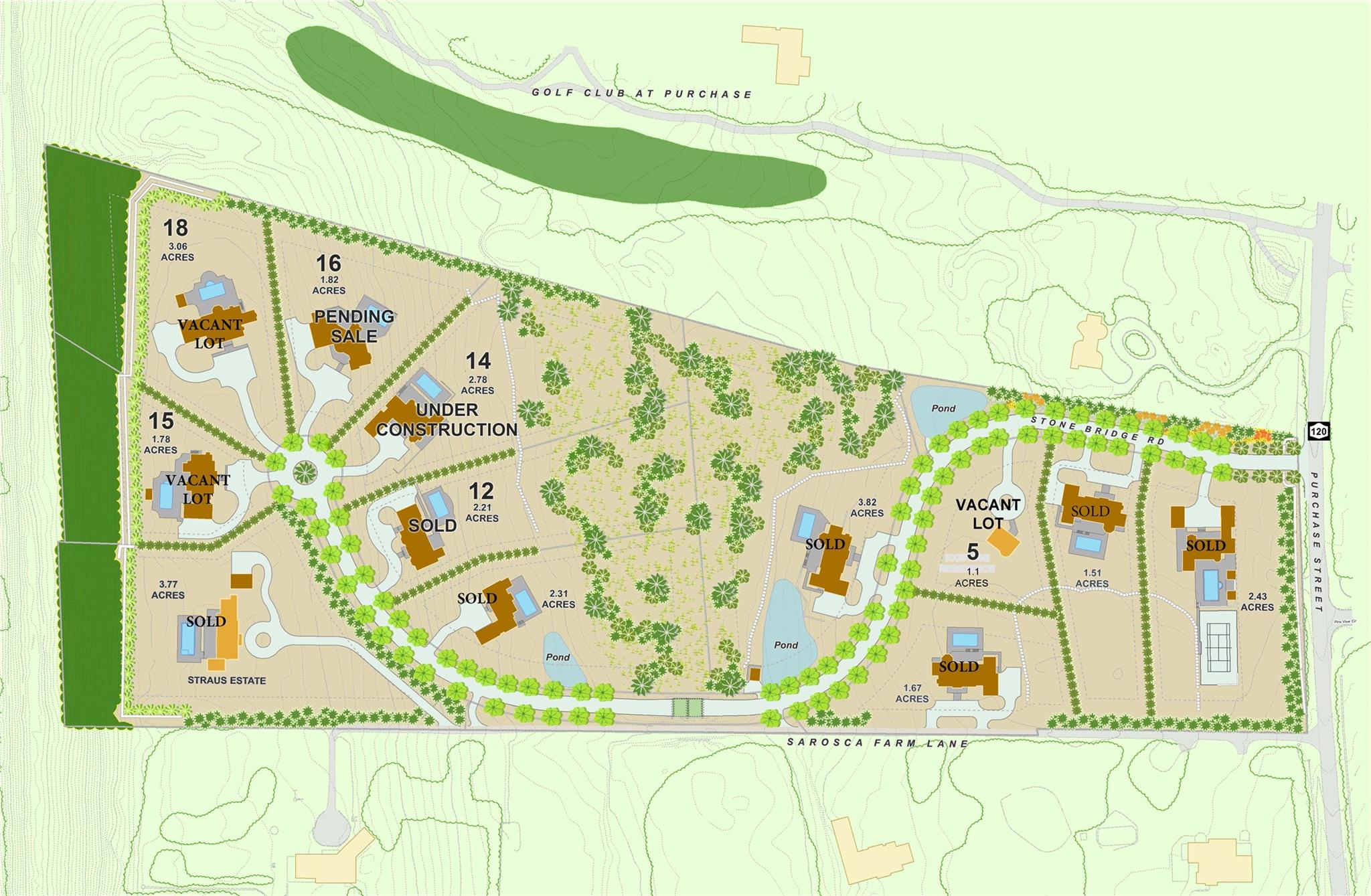 14 Stone Bridge Road Purchase, NY 10577 - Photo 3 of 6 Site Plan