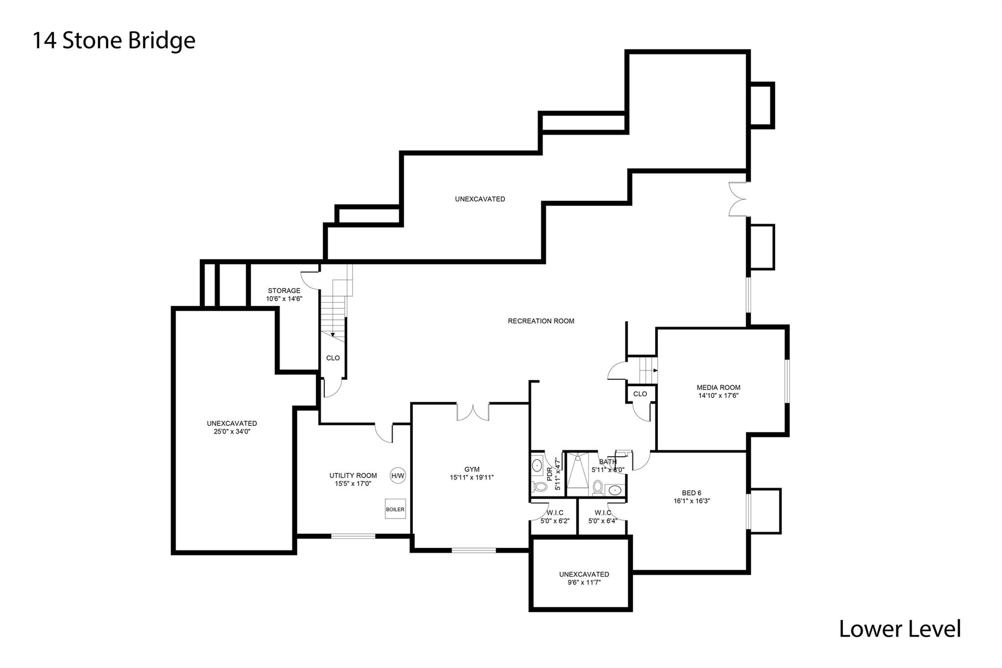 14 Stone Bridge Road Purchase, NY 10577 - Photo 5 of 6 Plan