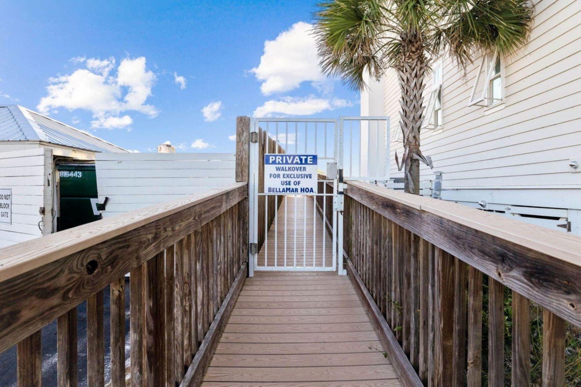413 Sea Winds Drive Santa Rosa Beach, FL 32459 - Photo 63 of 65 a view of a house with wooden stairs