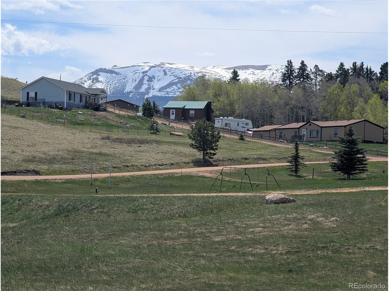 83 Fountain Dale Lane Divide, CO 80814 - Photo 5 of 11 a view of a house with a yard