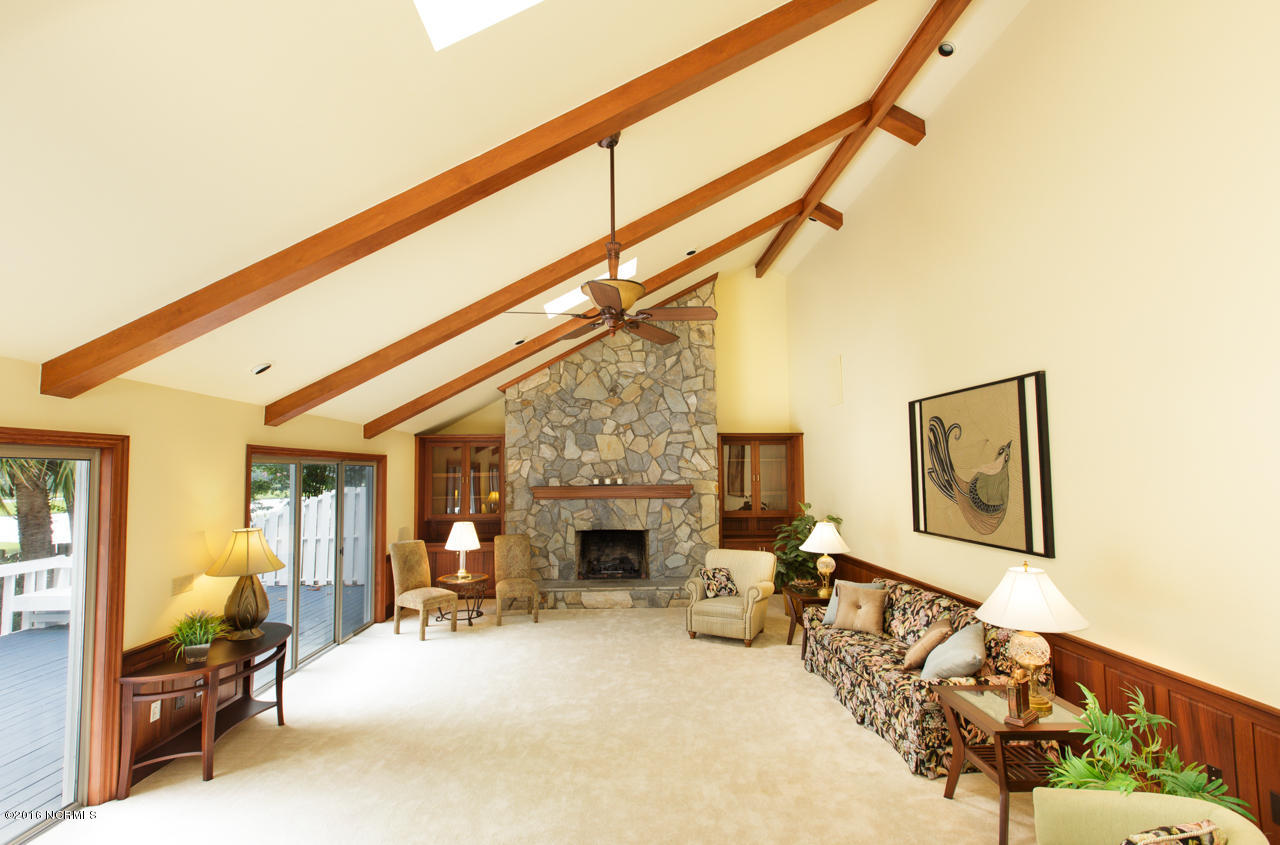 2613 Middle Sound Loop Road Wilmington, NC 28411 - Photo 23 of 53 LivingRm#2 Stone Fireplace_2613 Middle S
