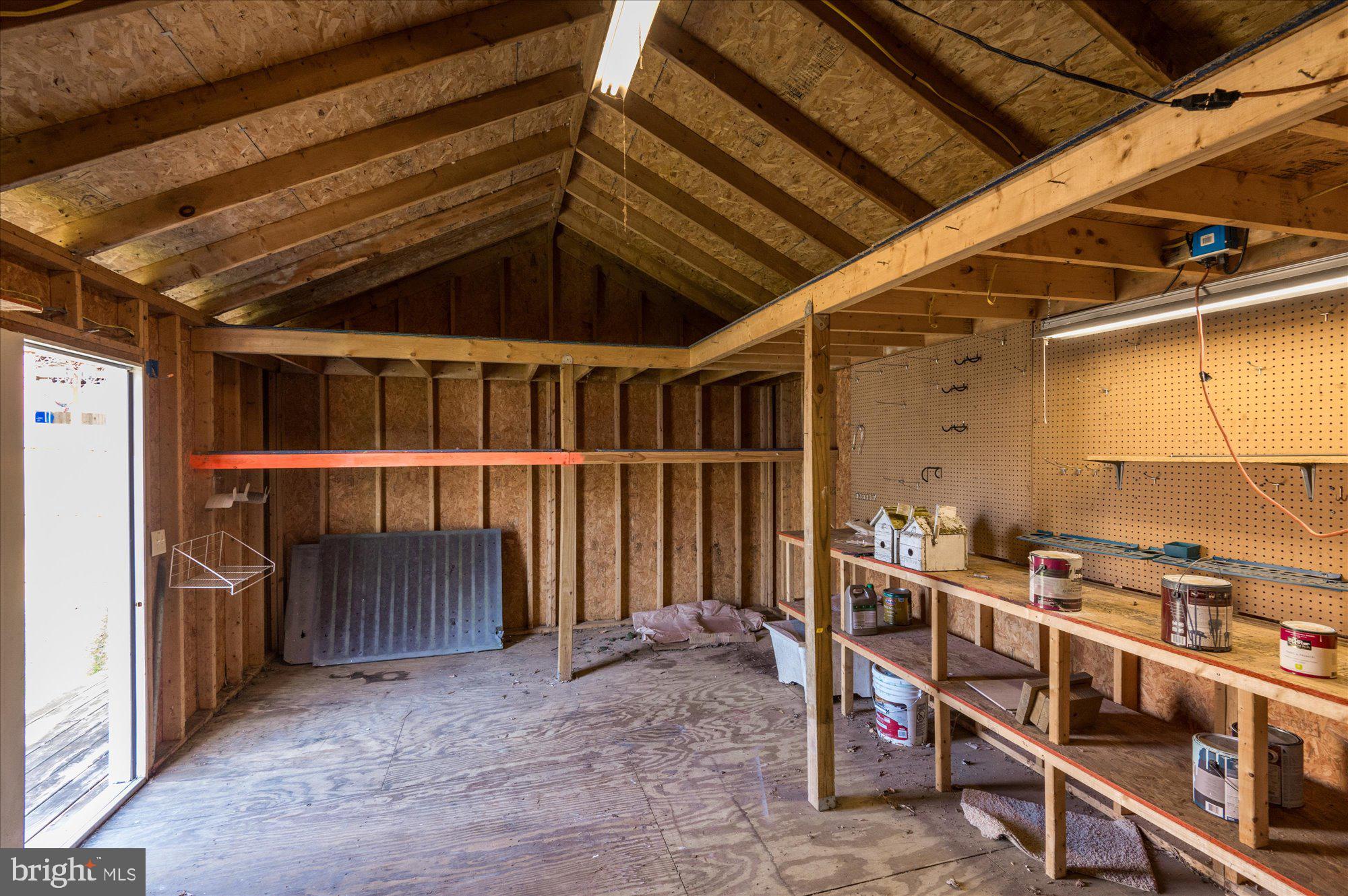 12105 Edgemont Street Silver Spring, MD 20902 - Photo 51 of 54 Shed Interior