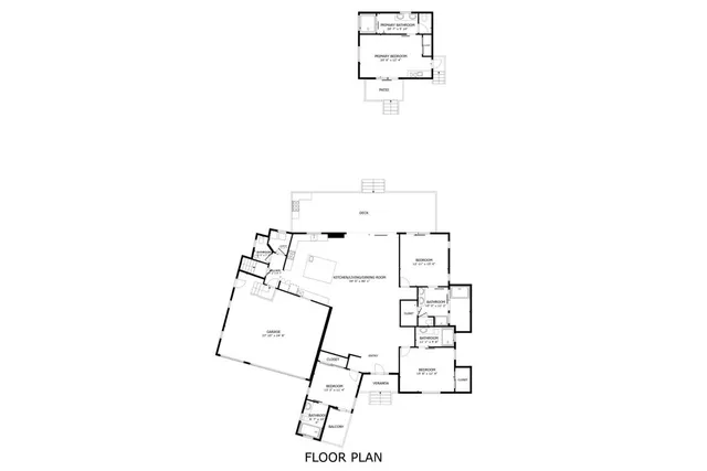 a picture of a room with a white wall and a picture