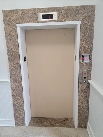 a view of front door