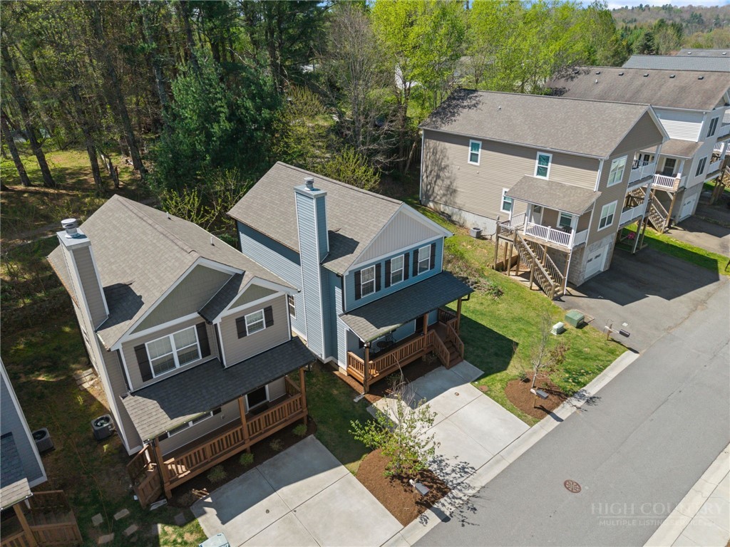 228 Stratford Lane Boone, NC 28607 - Photo 29 of 33 an aerial view of a house with a garden