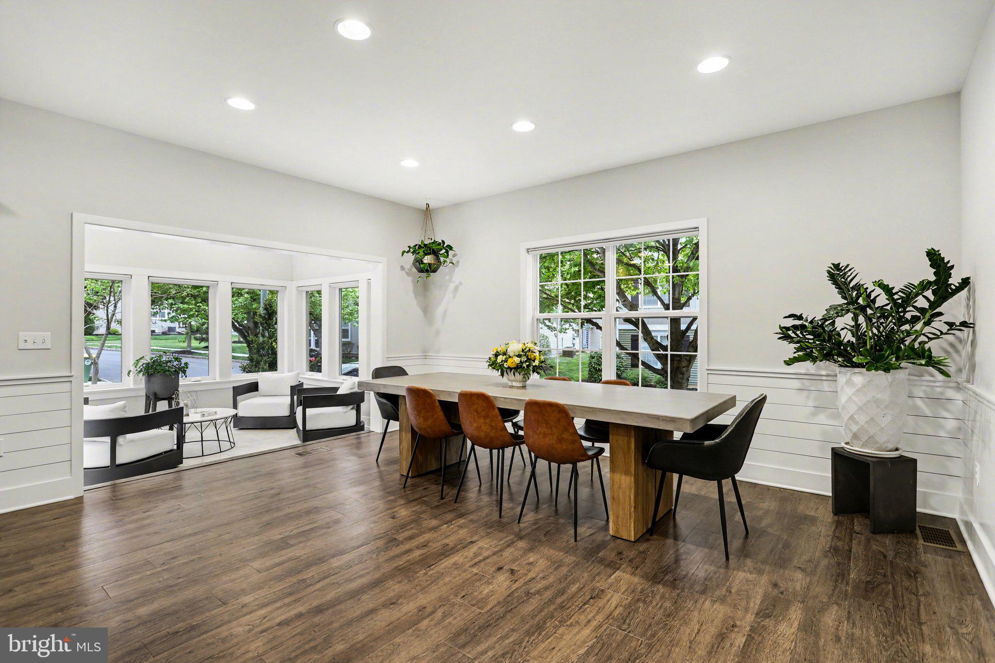 401 Wendover Way Lancaster, PA 17603 - Photo 15 of 45 a view of a dining room with furniture window and wooden floor