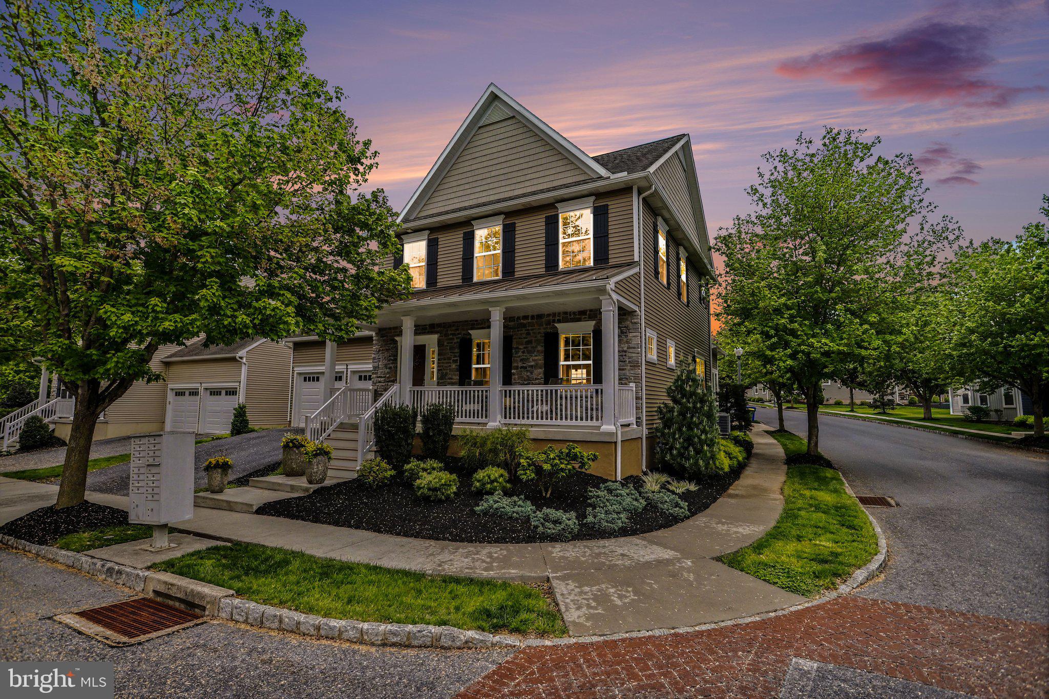 401 Wendover Way Lancaster, PA 17603 - Photo 3 of 45 a front view of a house with garden