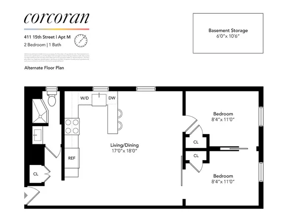 $799,000 | 411 15th Street, Unit M | Park Slope