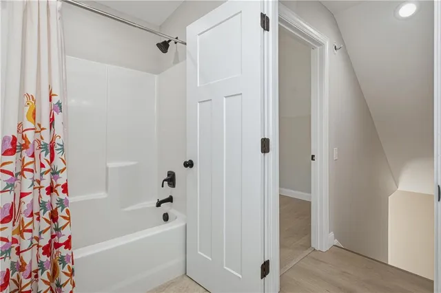 wooden floor in an empty room