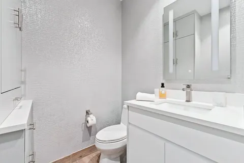 a view of a city with ocean