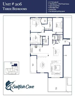 $2,490,000 | 41 Southwest Seminole Street, Unit 206, Stuart, FL 34994