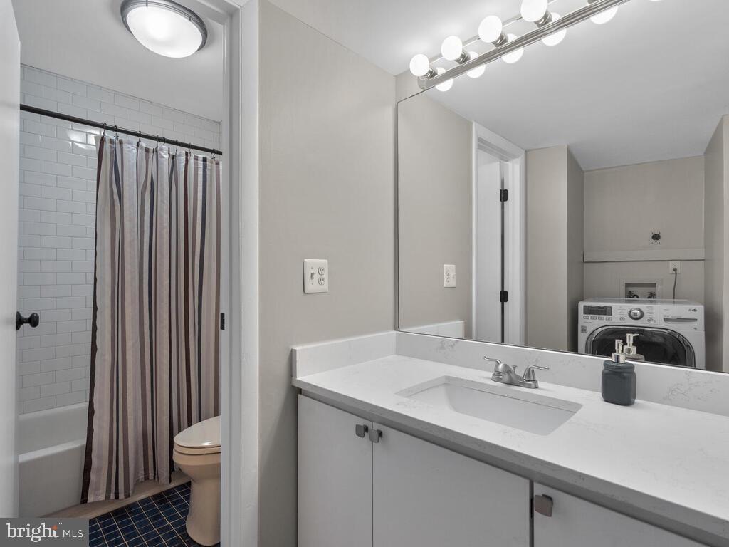 5808 Royal Ridge Drive, Unit W Springfield, VA 22152 - Photo 18 of 28 Updated vanity and bathroom