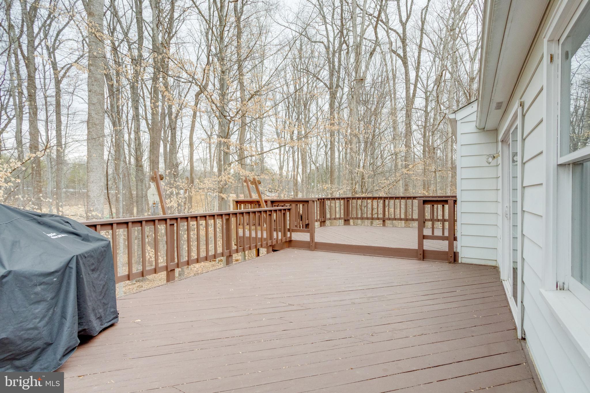 11316 Robert Carter Road Fairfax Station, VA 22039 - Photo 52 of 56 swimming view of balcony with wooden floor and fence