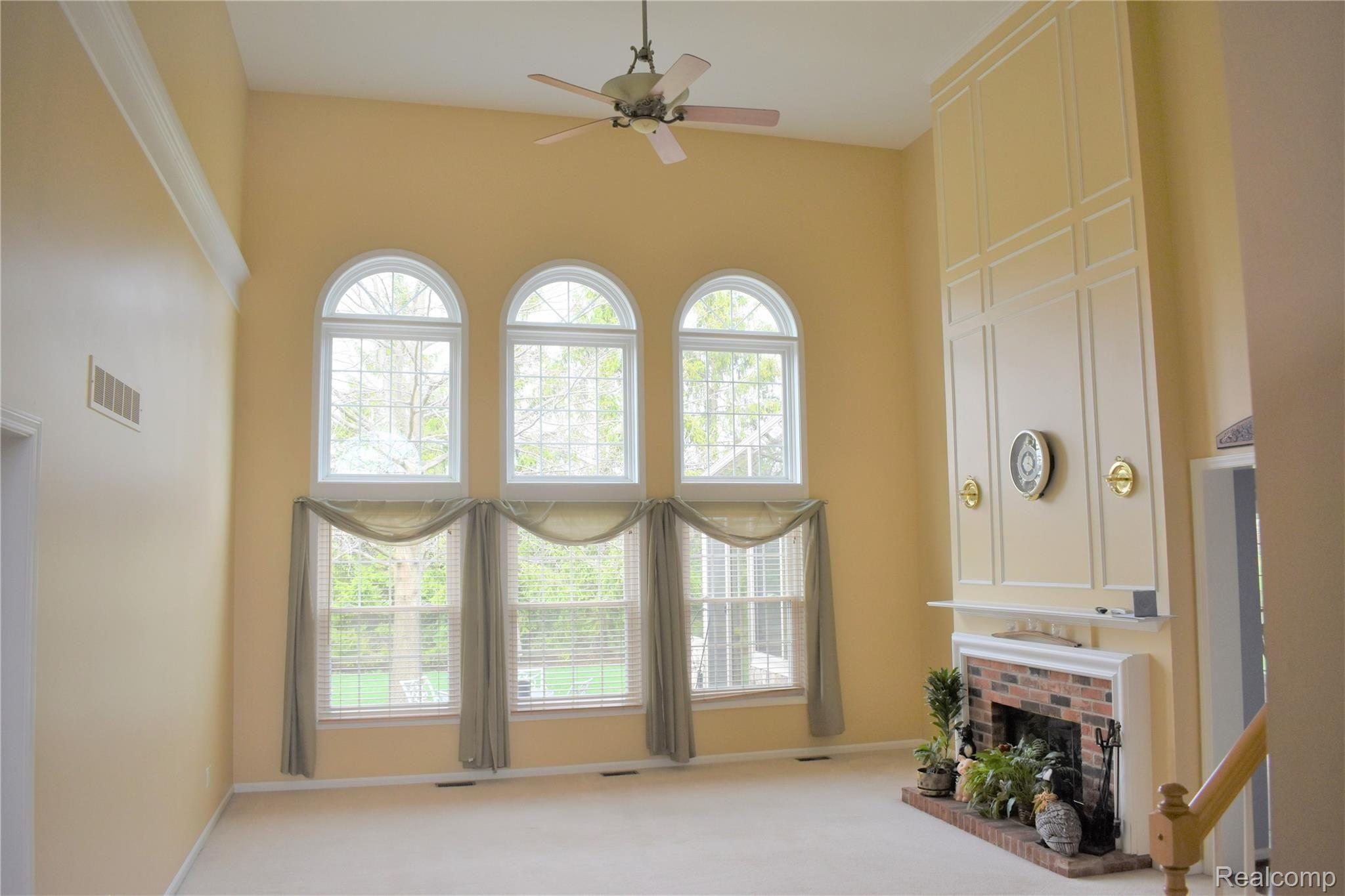 46672 Mornington Road Canton, MI 48188 - Photo 14 of 66 Great Room and Double Sided Fireplace