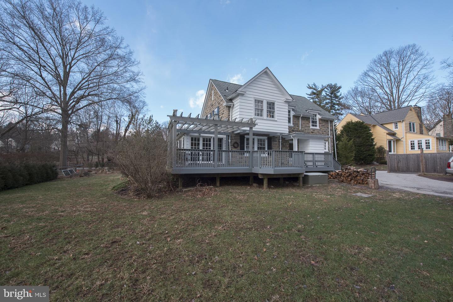 675 Brooke Road Wayne, PA 19087 - Photo 24 of 25 rear of home