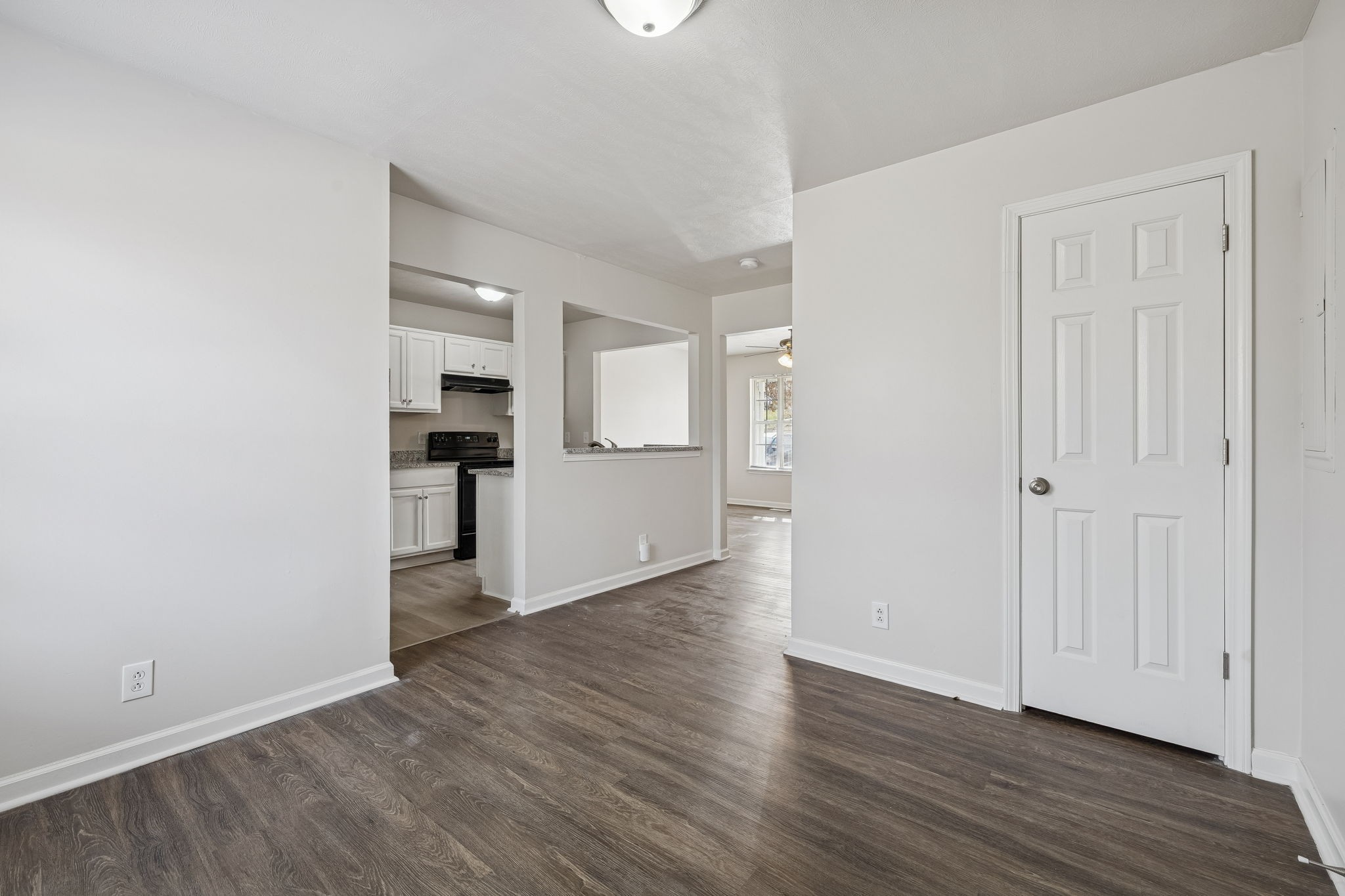 2607 Landrum Court Springfield, TN 37172 - Photo 12 of 37 a view of a kitchen with wooden floor and a sink