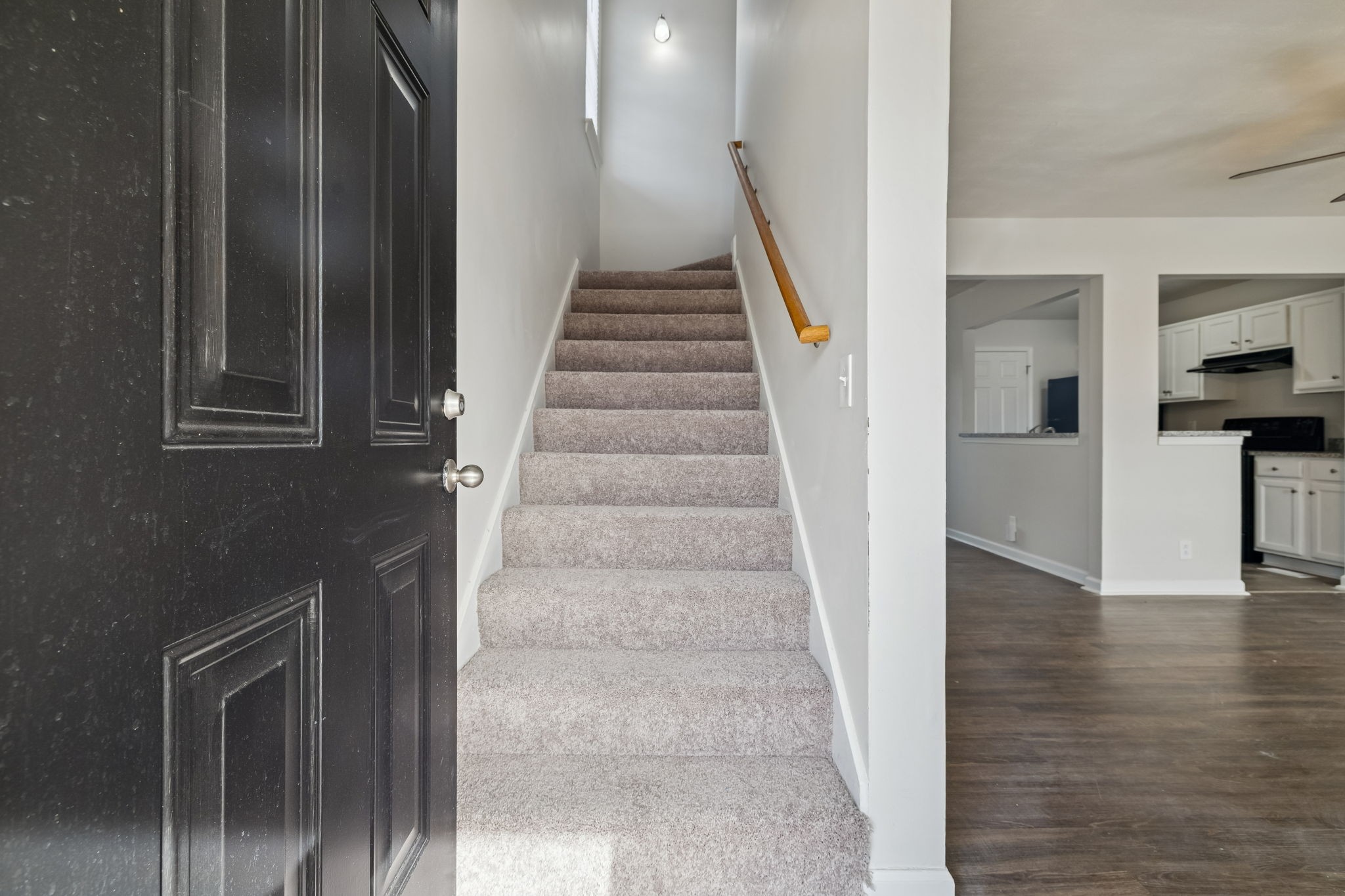 2607 Landrum Court Springfield, TN 37172 - Photo 6 of 37 a view of entryway and hall with wooden floor