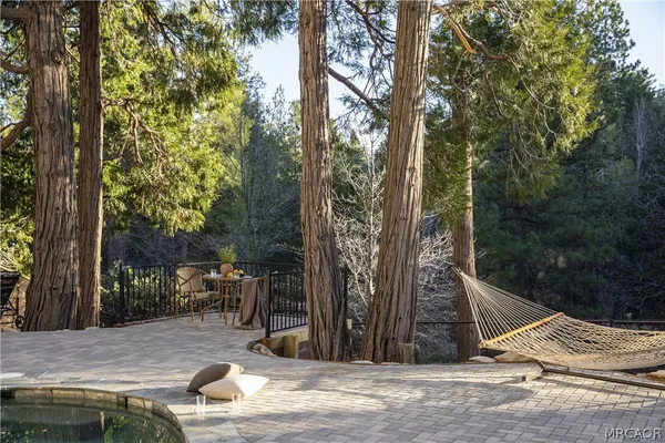 a view of outdoor space and backyard