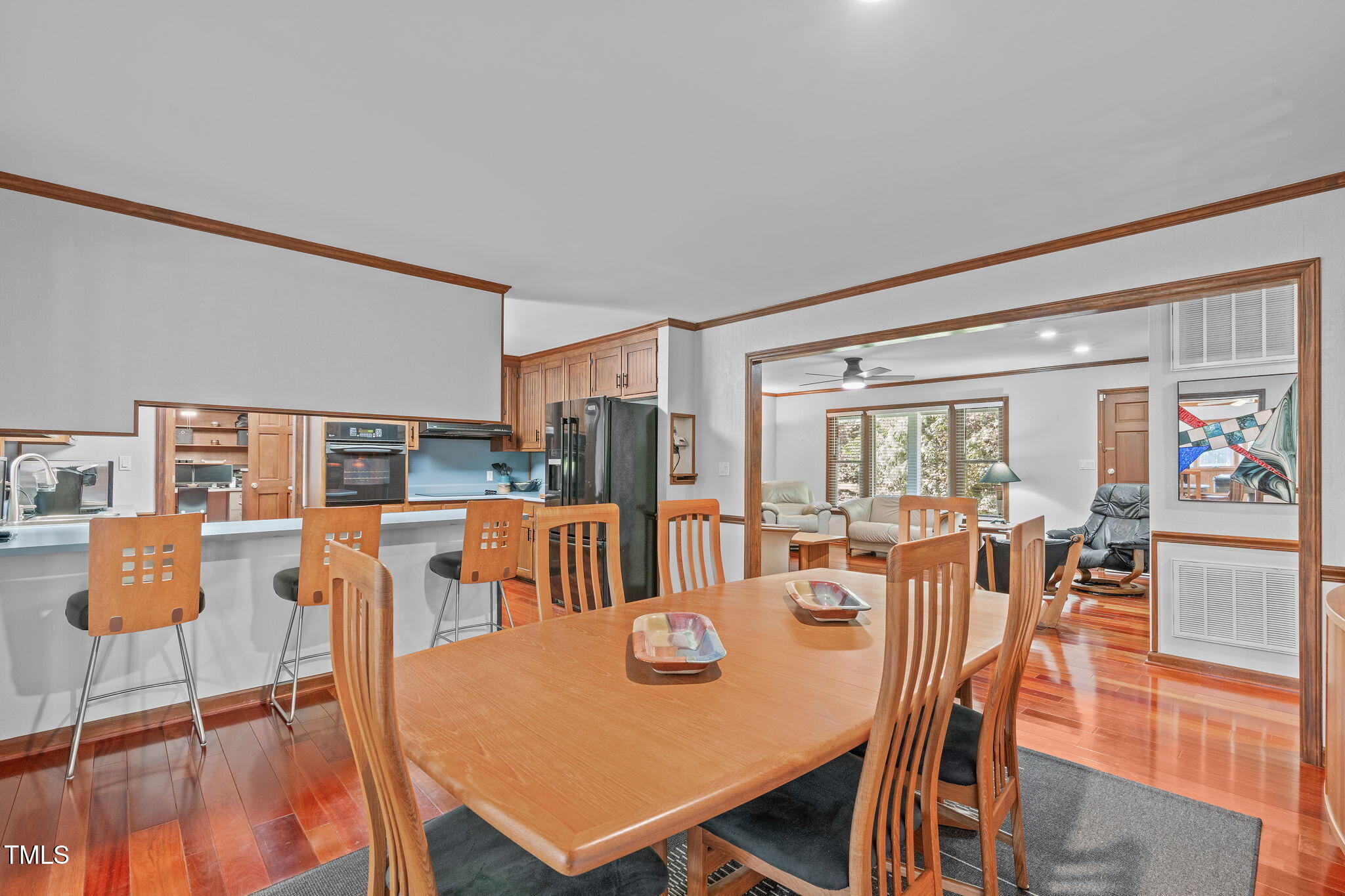 411 Tant Road Zebulon, NC 27597 - Photo 7 of 48 a view of a dining room with furniture window and outside view