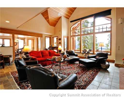 317 Mountain Bluebell Road Keystone, CO 80435 - Photo 6 of 25 a living room with lots of furniture and a large window