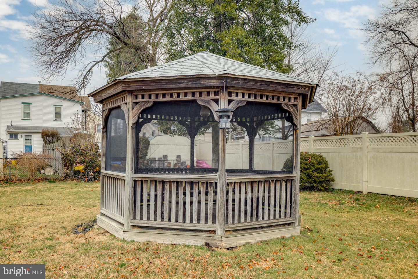 722 Chestnut Street Delanco, NJ 08075 - Photo 23 of 25 Screened Gazebo