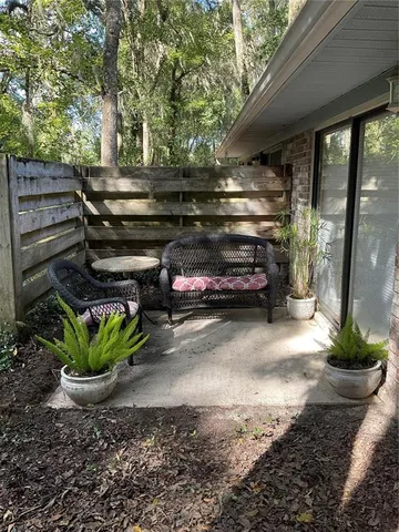 a view of a couches in the patio