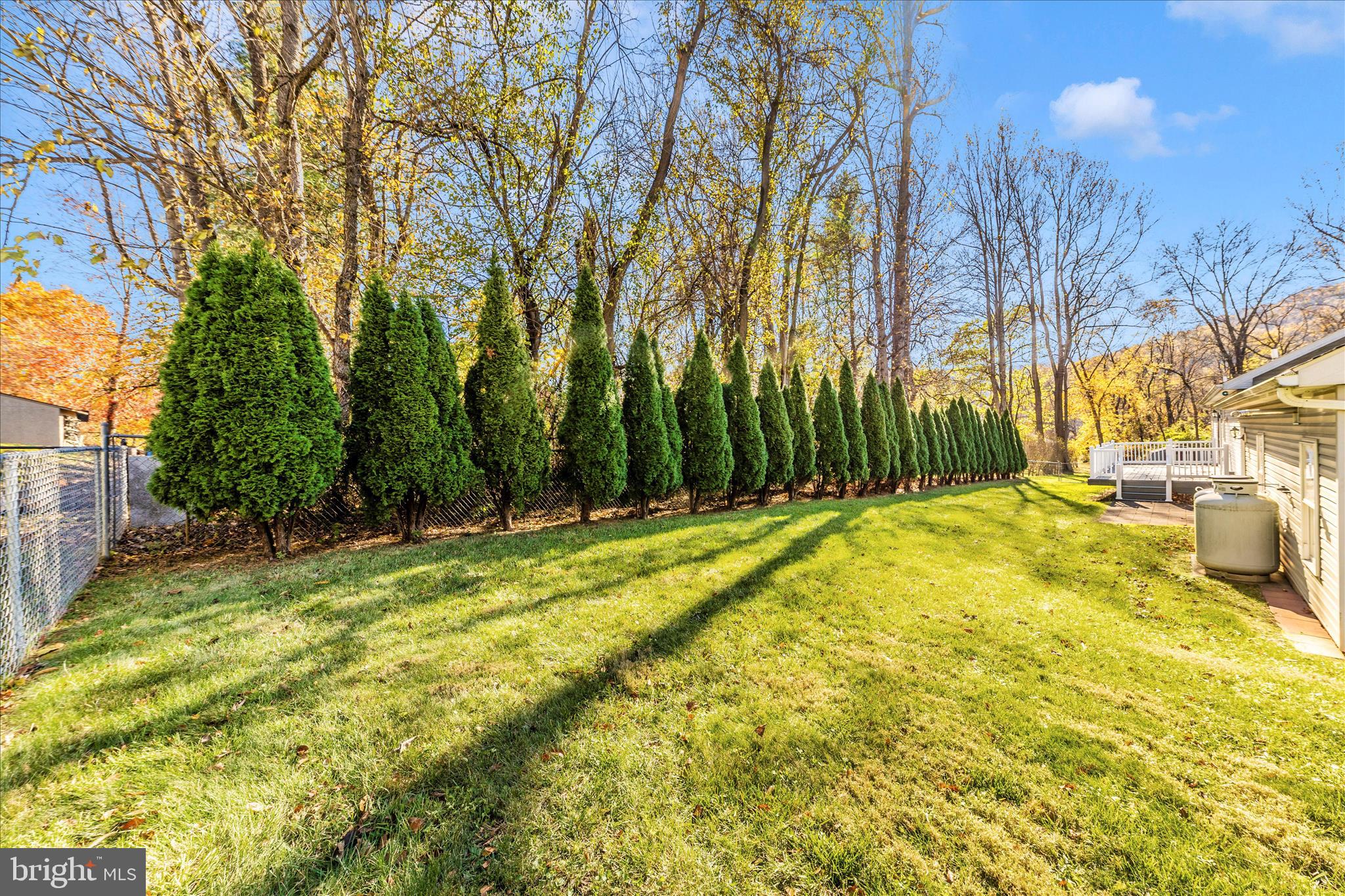 7 Colleen Trail Fairfield, PA 17320 - Photo 40 of 47 a view of yard with swimming pool and trees in the background