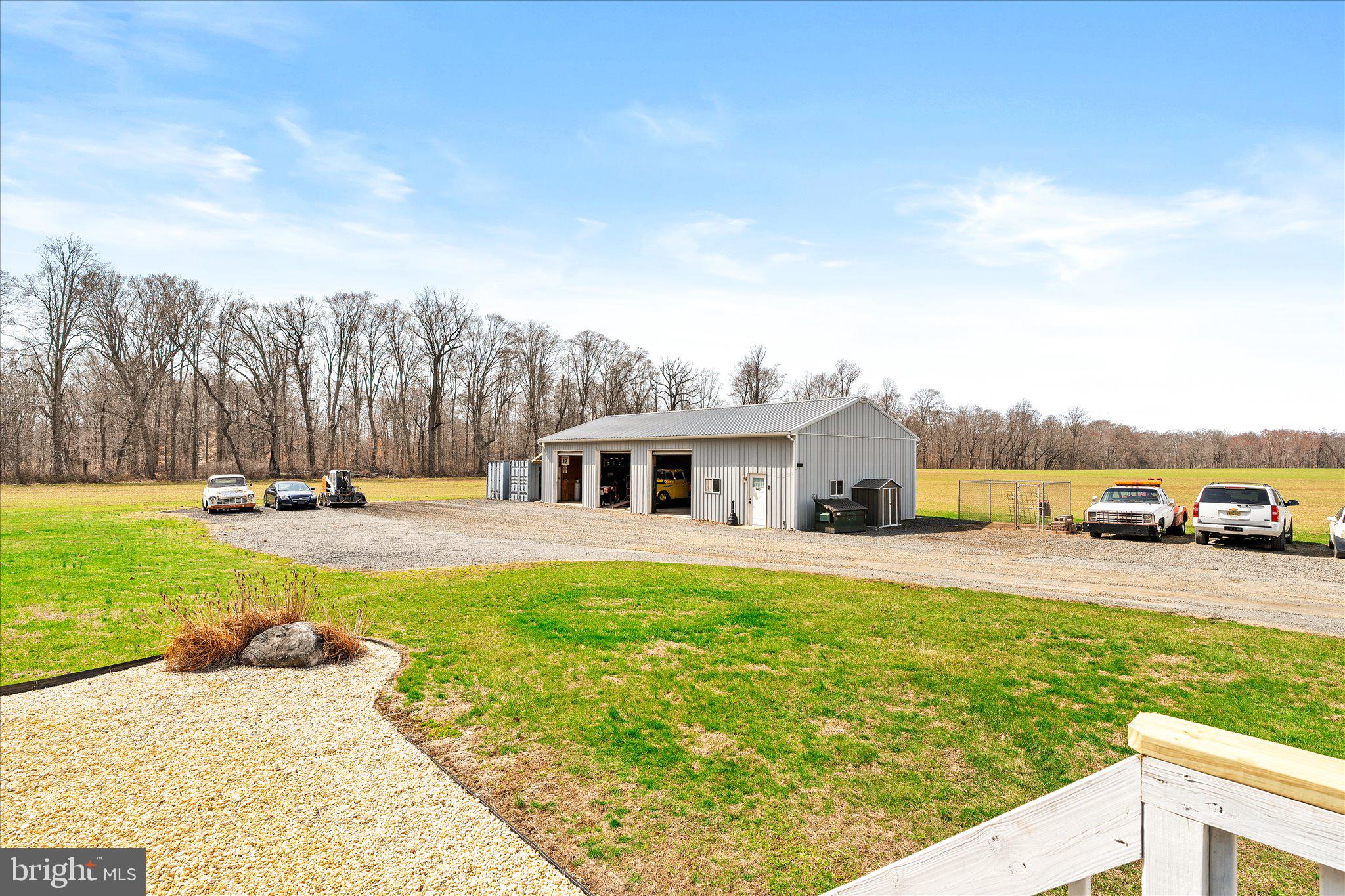 282 Chesterfield Jacobstown Road Wrightstown, NJ 08562 - Photo 46 of 70 a view of a house with swimming pool and a yard