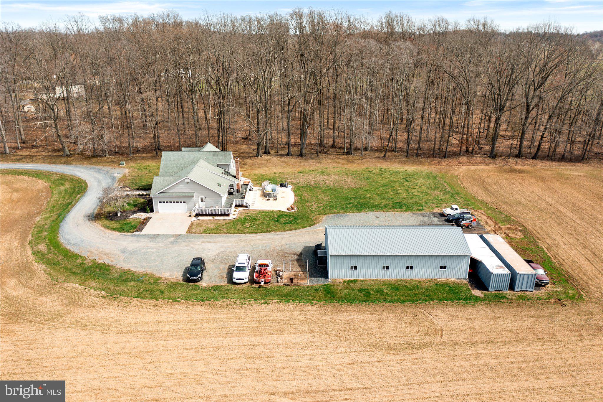 282 Chesterfield Jacobstown Road Wrightstown, NJ 08562 - Photo 50 of 70 a view of a swimming pool with a yard