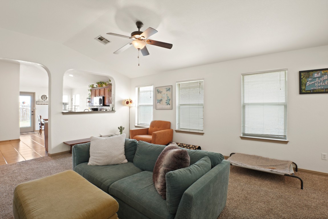 11012 Short Springs Drive Austin, TX 78754 - Photo 7 of 28 a living room with furniture and a window