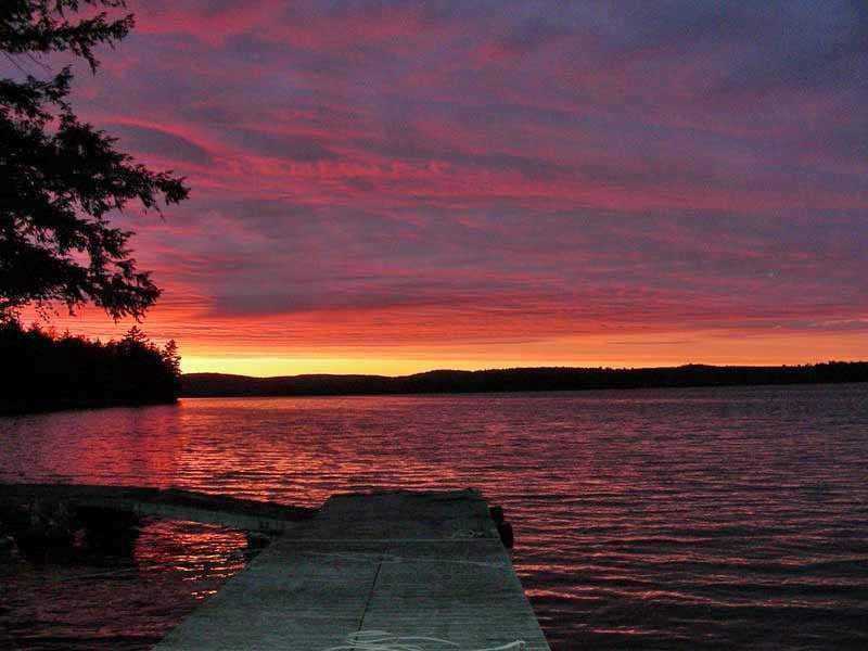 311 West Shore Road Ellsworth, ME 04605 - Photo 3 of 18 View. Absolutely breathtaking sunset...