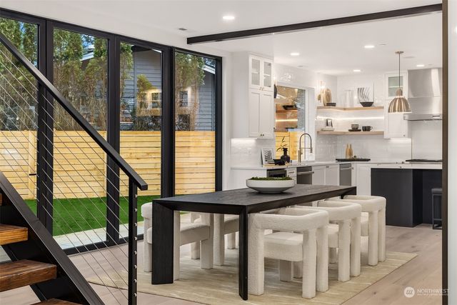 a bathroom with a bathtub and sink
