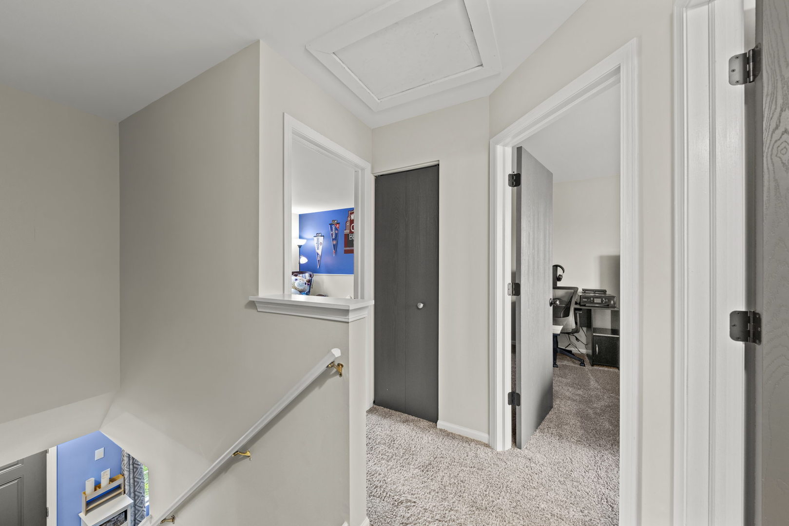 31 Harmony Lane Romeoville, IL 60446 - Photo 23 of 27 a view of a hallway to rooms and stairs