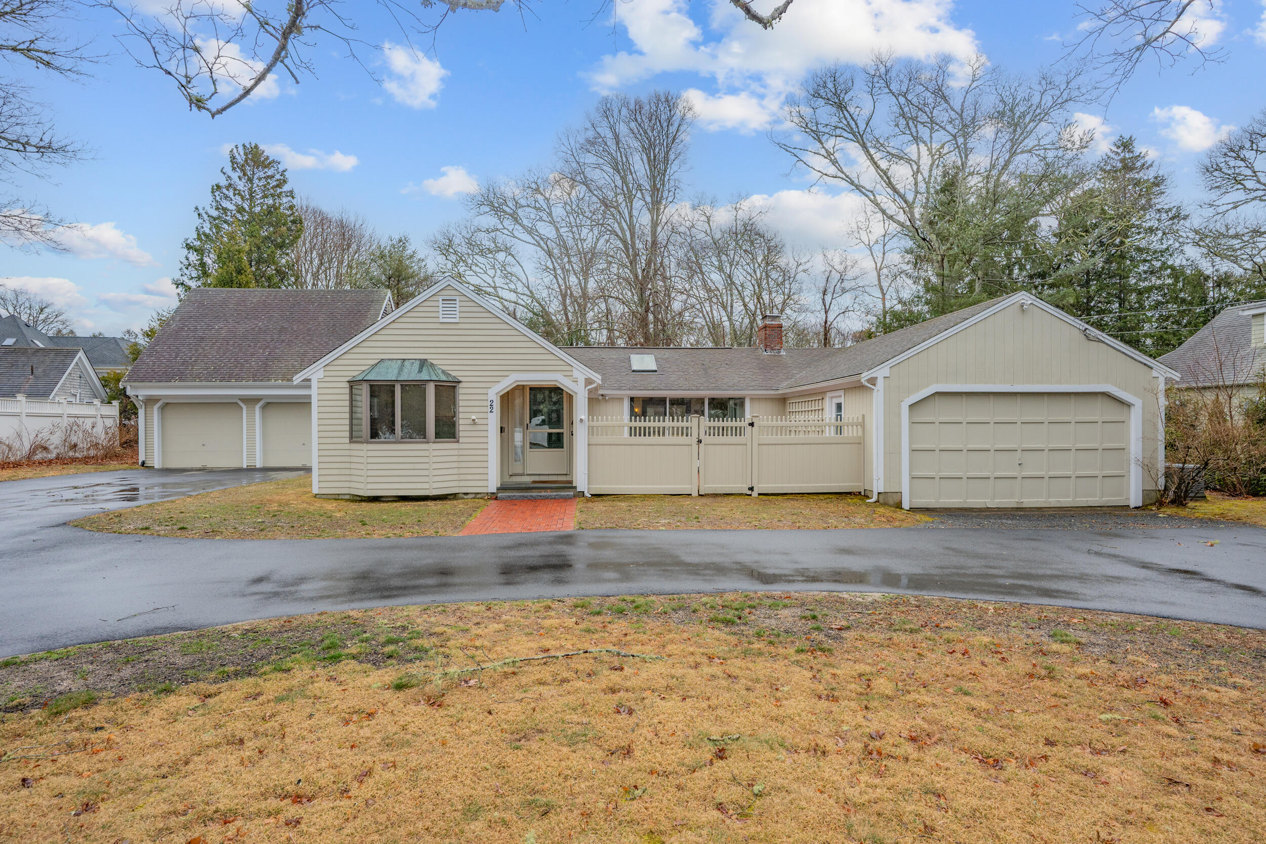22 Scudder Road Osterville, MA 02655 - Photo 1 of 1 a view of front a house with a yard