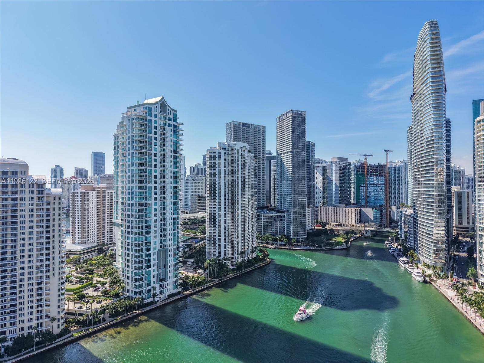 900 Brickell Key Boulevard, Unit 803 Miami, FL 33131 - Photo 30 of 38 a view of a city with tall buildings