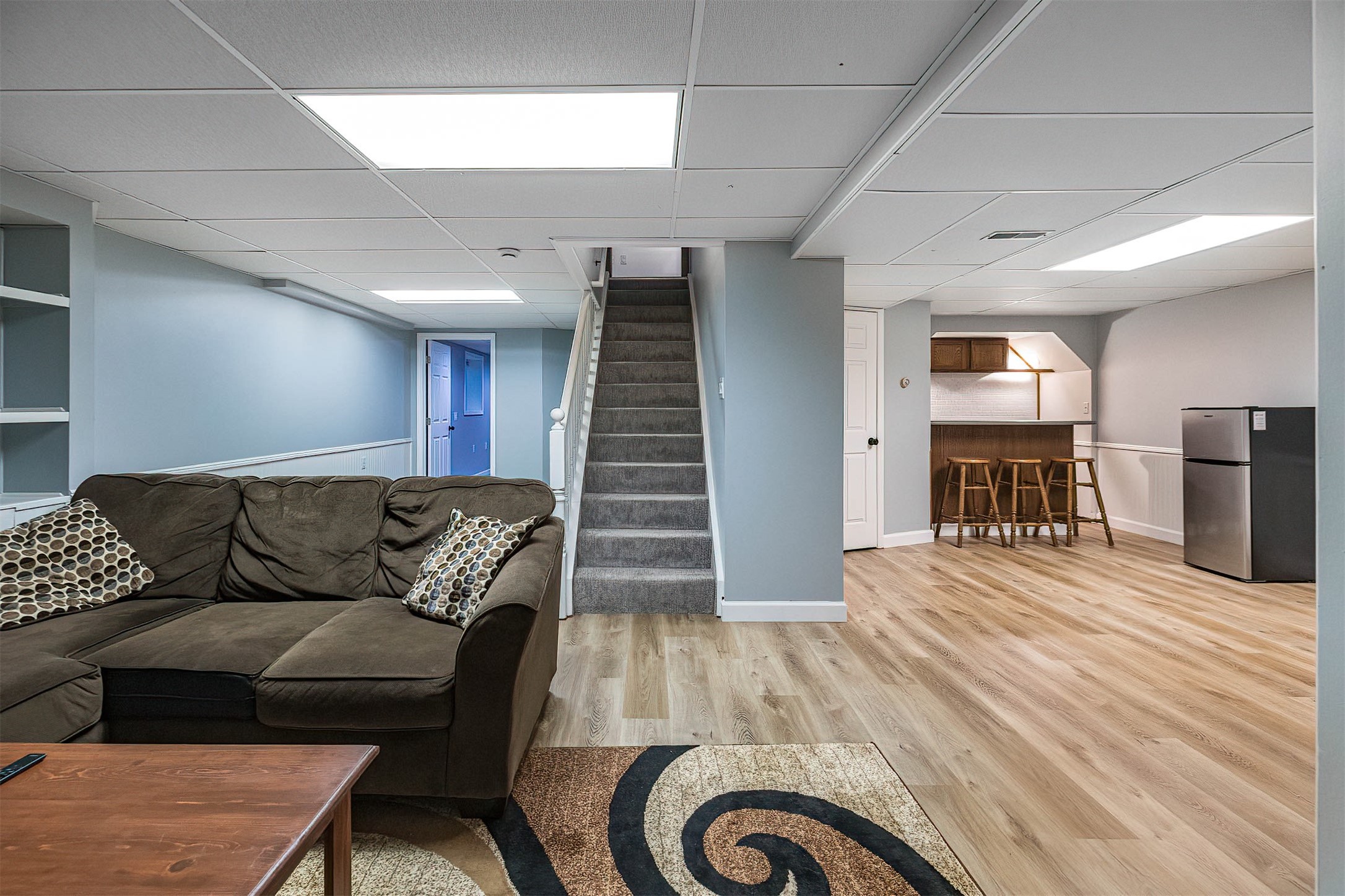 4244 Normandy Rue Erie, PA 16506 - Photo 27 of 36 Finished Lower Level w/Bar