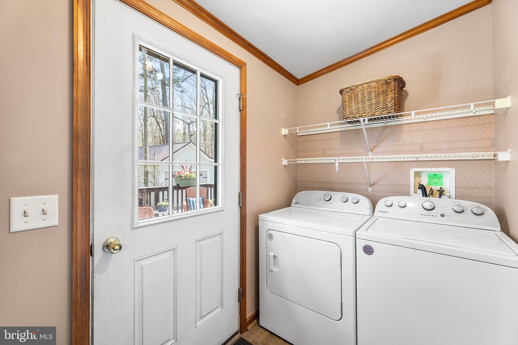 8409 Harmony Road Denton, MD 21629 - Photo 11 of 34 Mudroom with laundry off of the kitchen