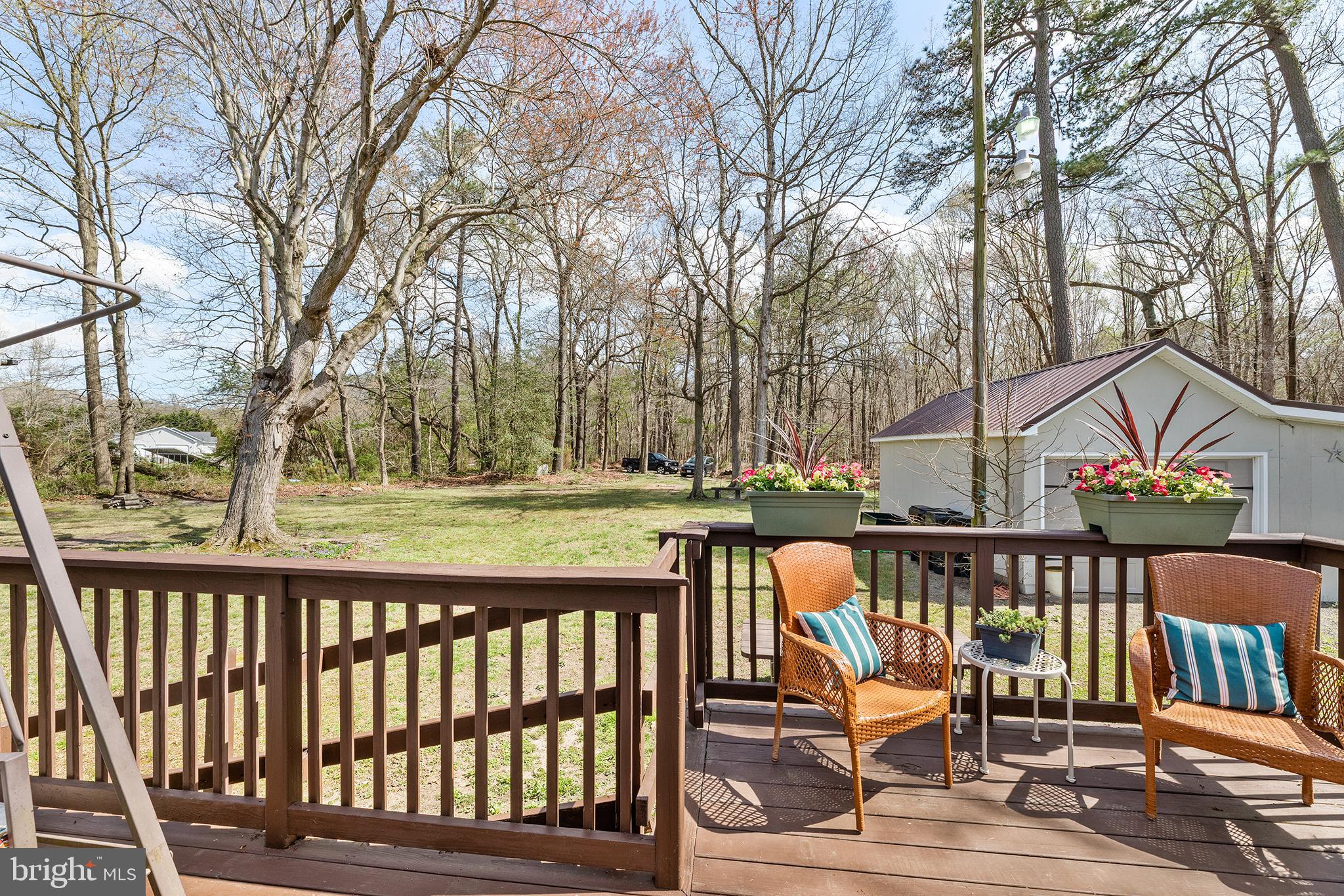 8409 Harmony Road Denton, MD 21629 - Photo 21 of 34 Spacious back deck overlooking private backyard